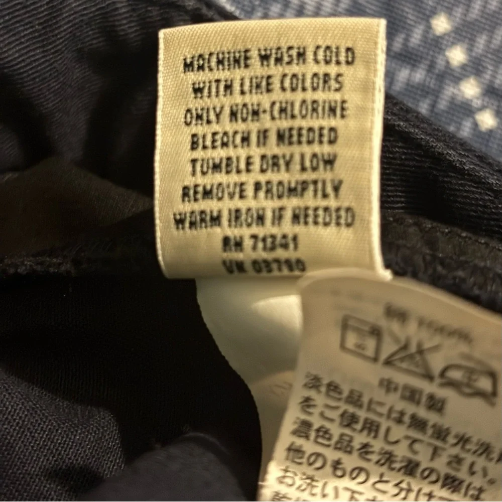 NWT L. L. Bean Womens Sz 6 Original Fit Shorts Navy Twill Elastic Extender Waist